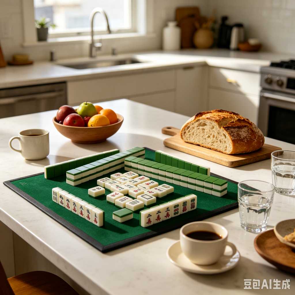 handmade mahjong tiles set
