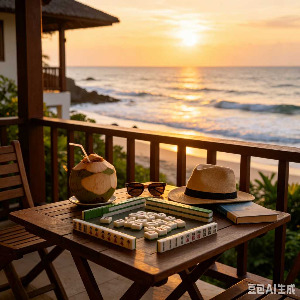 mahjong set for family game night