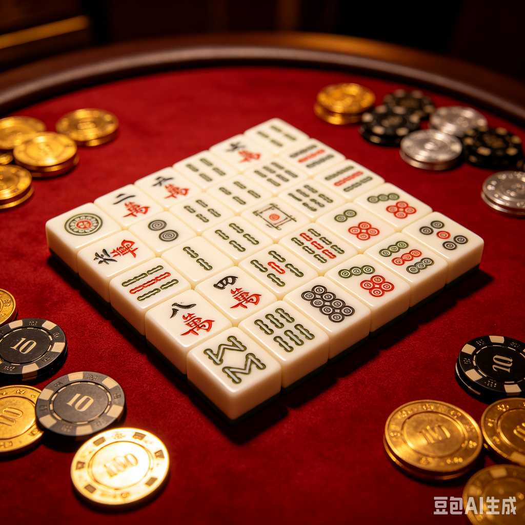 smooth print surface mahjong tiles