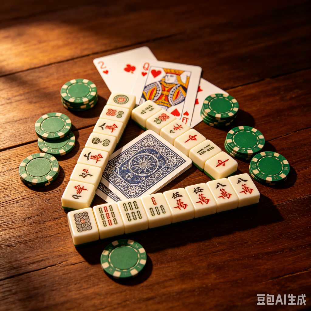gradient color mahjong tiles